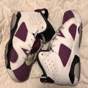 Purple and Pink Jordan 6